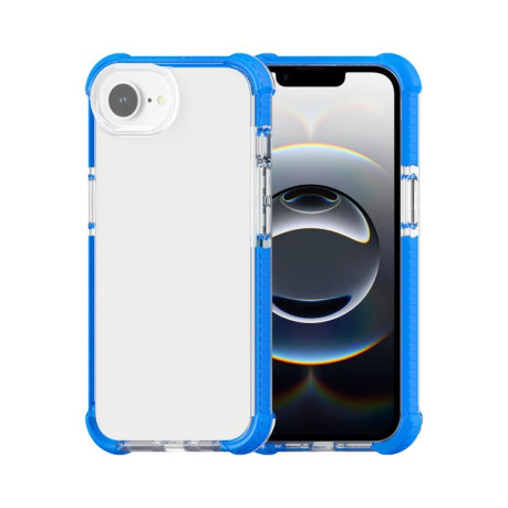 Чохол Acrylic + TPU Transparent для iPhone 16e - синій