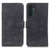 Чехол-книжка KHAZNEH Cowhide Texture на Samsung Galaxy A55 5G - черный