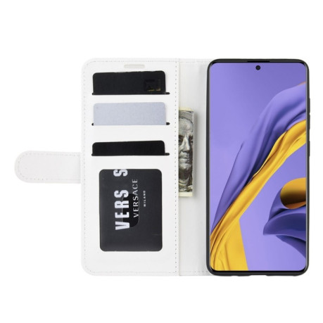 Чехол-книжка Texture Single на Samsung Galaxy A51-белый