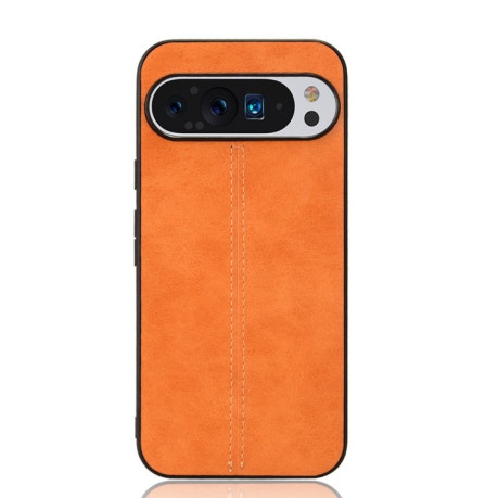 Ударозащитный чехол Sewing Cow Pattern  для Google Pixel 9 Pro - оранжевый