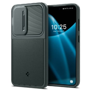 Оригинальный чехол Spigen OPTIK ARMOR для Samsung Galaxy S24 - Abyss Green