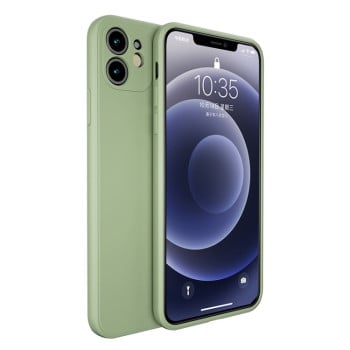 Силіконовий чохол Benks Silicone Case для iPhone 12 - світло-зелений