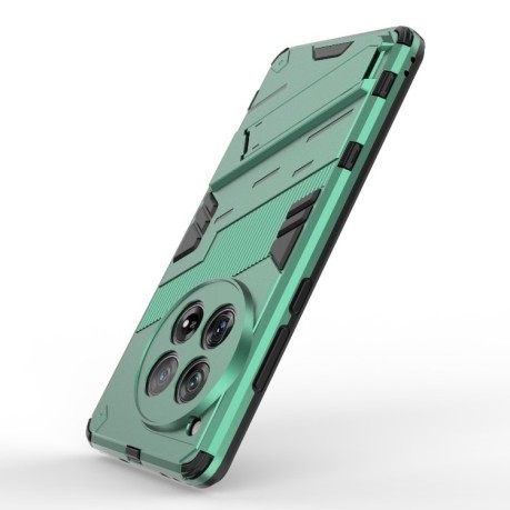 Противоударный чехол Punk Armor для OnePlus 12 5G - зеленый