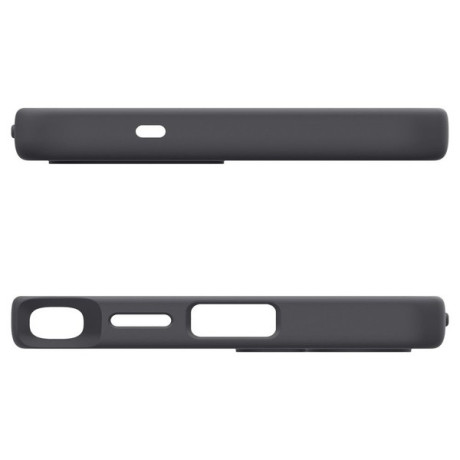 Оригинальный чехол Spigen Silicone Fit Mag MagSafe для Samsung Galaxy S25 Ultra - Black