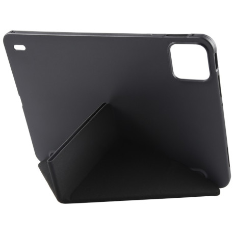 Чехол-книжка Demation Silicone Leather для Xiaomi Pad 7 / 7 Pro - черный