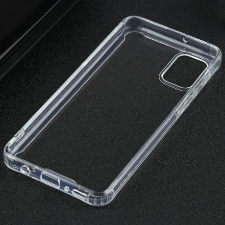 Противоударный чехол Four-corner для Samsung Galaxy A31 - прозрачный
