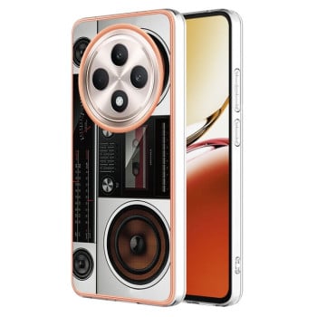 Противоударный чехол Electroplating IMD для OPPO Reno12 F/12 FS 5G - Radio