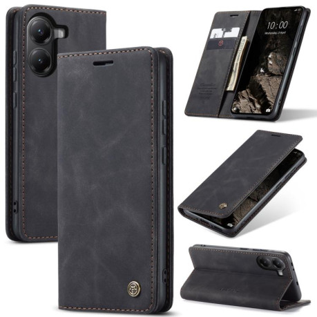 Чохол-книжка CaseMe-013 Multifunctional на Xiaomi Poco X7 Pro - чорний