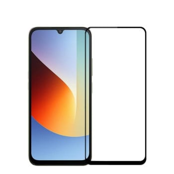 Защитное стекло PINWUYO 9H 3D Full Screen на Redmi A7 Pro 4G / 5G 171mm — чёрное