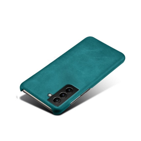 Противоударный чехол Calf Texture для Samsung Galaxy S22 - зеленый