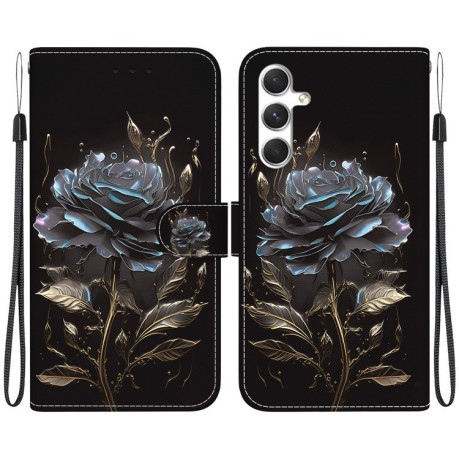 Чехол-книжка Colored Drawing Series на Samsung Galaxy S25 5G - Rose