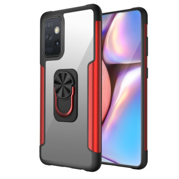 Противоударный чехол R-JUST with Ring Holder на Samsung Galaxy A72 - красный