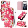 Чехол-книжка Colored Drawing Pattern для iPhone 17e/16e - разноцветный