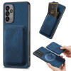 Протиударний чохол Magnetic Wallet Card для Samsung Galaxy A35 5G - синій
