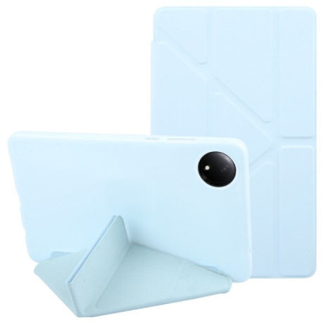 Чохол-книжка Demation Silicone Leather для Xiaomi Redmi Pad SE 8.7 - блакитний