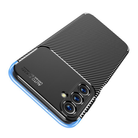 Ударозахисний чохол HMC Carbon Fiber Texture Samsung Galaxy A05s - чорний