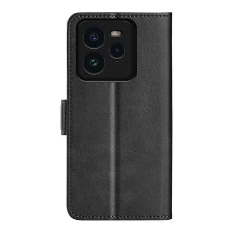 Чехол-книжка Dual-side Magnetic Buckle для Realme GT 7 Pro 5G - черный