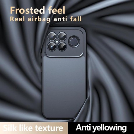 Противоударный чехол Armor Precise Hole гибрид на Xiaomi Redmi K90 Pro Max / Poco F8 Ultra — прозрачный