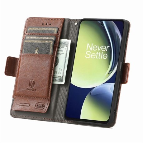 Чехол-книжка CaseNeo для OnePlus Nord N30/CE 3 Lite- коричневый