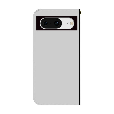 Чехол-книжка Imitated Mirror для Google Pixel 8 - серебристый