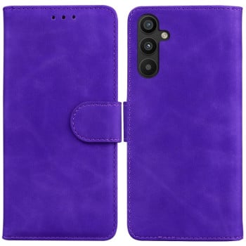 Чехол-книжка Skin Feel Pure Color для Samsung Galaxy A34 5G - фиолетовый