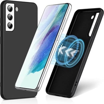 Протиударний чохол Liquid Silicone Full (Magsafe) Samsung Galaxy S24+ 5G - чорний