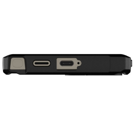 Оригинальный чехол Urban Armor Gear Pathfinder Clear MagSafe для Samsung Galaxy S24 Ultra - Transperent Black