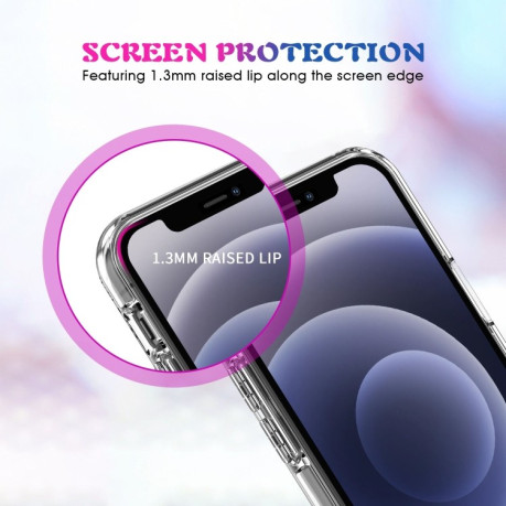 Противоударный чехол Ring Clear Crystal Magsafe для iPhone 11 - прозрачный