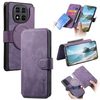 Чехол-книжка CaseNeo MagSafe RFID Anti-theft Retro Leather на Xiaomi Poco M8 Pro/Redmi Note 15 Pro+ 5G Global  — фиолетовый