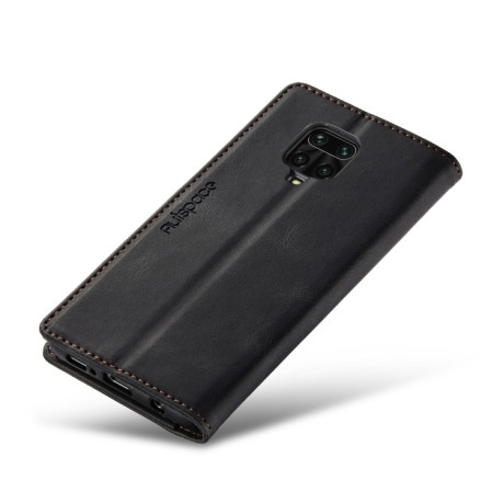 Чехол-книжка AutSpace для Xiaomi Redmi Note 9s - черный
