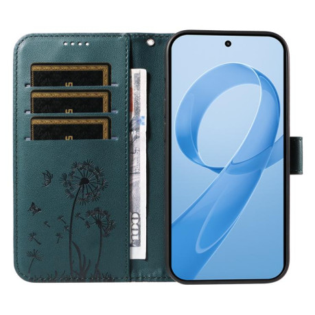 Чехол-книжка Dandelion Embossed Pattern Flip Leather для Xiaomi Redmi K90/Poco F8 Pro — синий