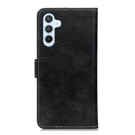 Чехол-книжка Magnetic Crocodile Texture на Samsung Galaxy M54 5G - черный