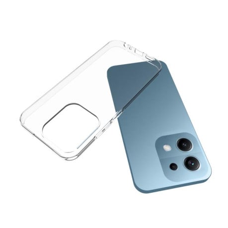 Противоударный чехол Waterproof Texture на Xiaomi Redmi 15C 5G / 4G EU 173mm - прозрачный