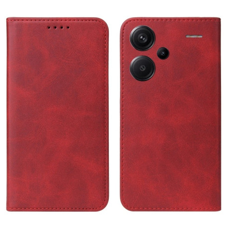 Чохол-книга Magnetic Closure для Xiaomi Redmi Note 13 Pro+ - червоний