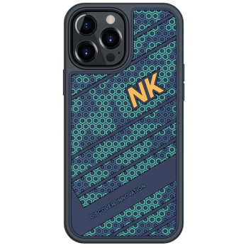 Протиударний чохол NILLKIN 3D Texture Striker для iPhone 13 Pro Max - синій