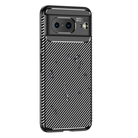 Ударозащитный чехол HMC Carbon Fiber Texture на Google Pixel 8 - черный