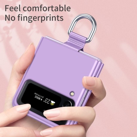 Протиударний чохол Skin Feel Folding Samsung Galaxy Flip4 - рожеве золото