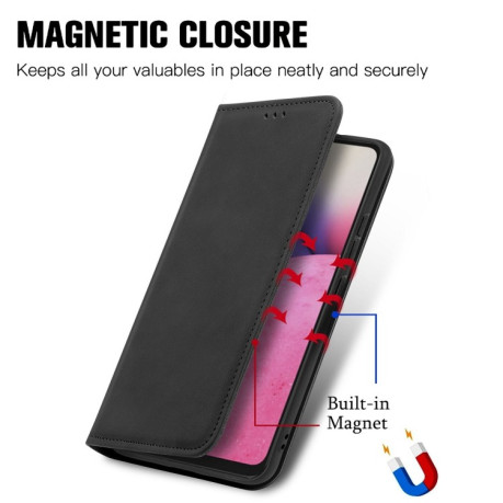 Чохол-книжка Retro Skin Feel Business Magnetic Samsung Galaxy A33 5G - чорний
