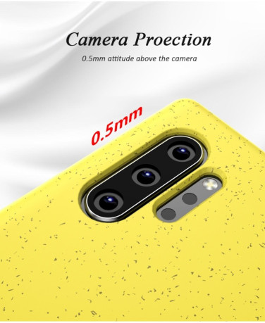 Противоударный чехол Starry Series на Samsung Galaxy Note 10+Plus-желтый