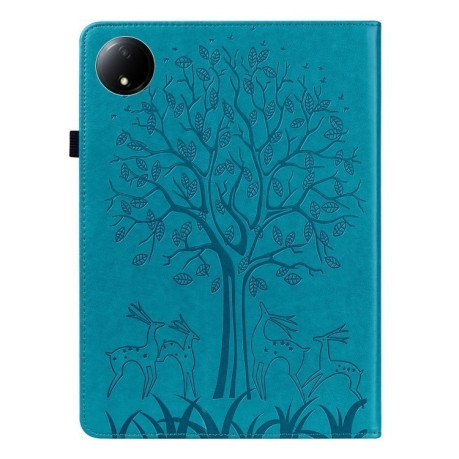 Чохол-книжка Tree Deer Embossed Leather для Xiaomi Redmi Pad SE 8.7 - синій