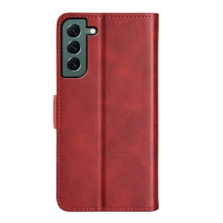 Чехол-книжка Dual-side Magnetic Buckle для Samsung Galaxy S23+Plus 5G - красный