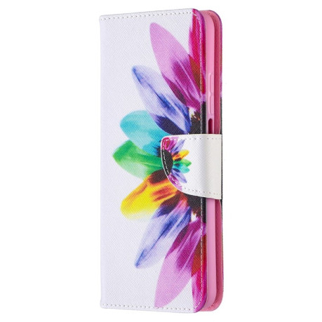 Чехол-книжка Colored Drawing Series на Xiaomi Mi 10T / 10 Pro - Sun Flower