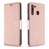 Чохол-книжка Texture Single на Samsung Galaxy A21- рожеве золото