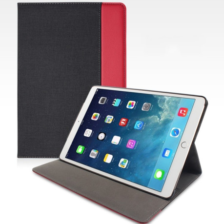 Чехол-книжка Mutural Ying Series на iPad Pro 12.9 (2020) - черный с красным