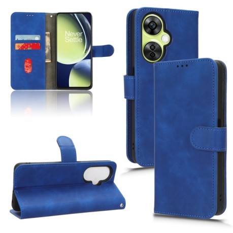 Чехол-книжка Skin Feel Magnetic для OnePlus Nord CE 3 Lite - синий