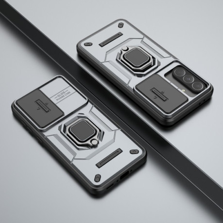 Протиударний чохол Sliding Camshield  для Samsung Galaxy A56 5G - сірий