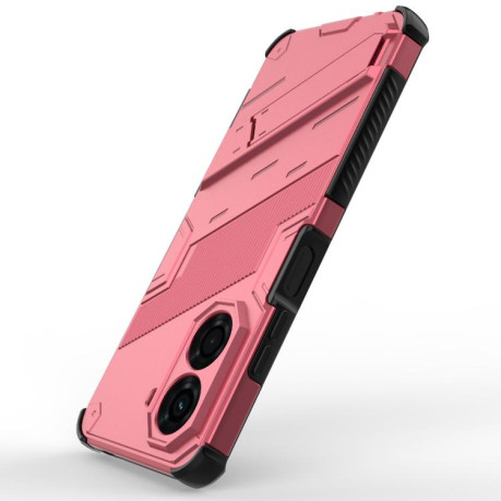 Противоударний чехол Punk Armor для Xiaomi Redmi A5 4G 171.1mm / Poco C71 5G - світло-червоний