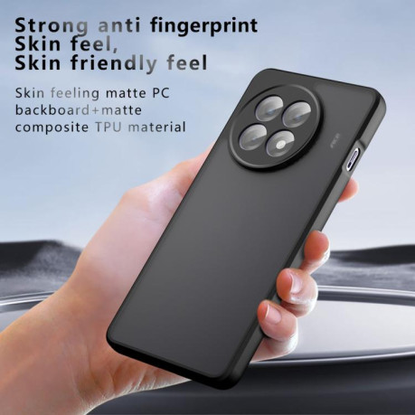 Противоударный чехол Armor Precise Hole PC Hybrid TPU для OnePlus 13R/Ace 5/Ace 5 Pro / 13R - черный