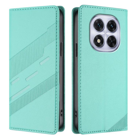 Чохол-книжка Embossed Multi-functional Wallet Retro Leather на Redmi Note 14 Pro 4G - зелений
