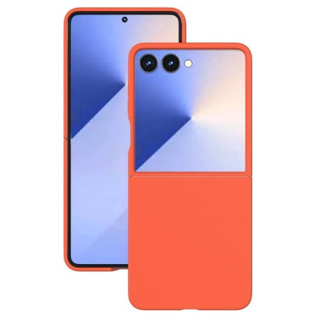 Чохол полімерний Kalebol Paint-sprayed Solid Color на Samsung Galaxy Filp 7 - помаранчевий